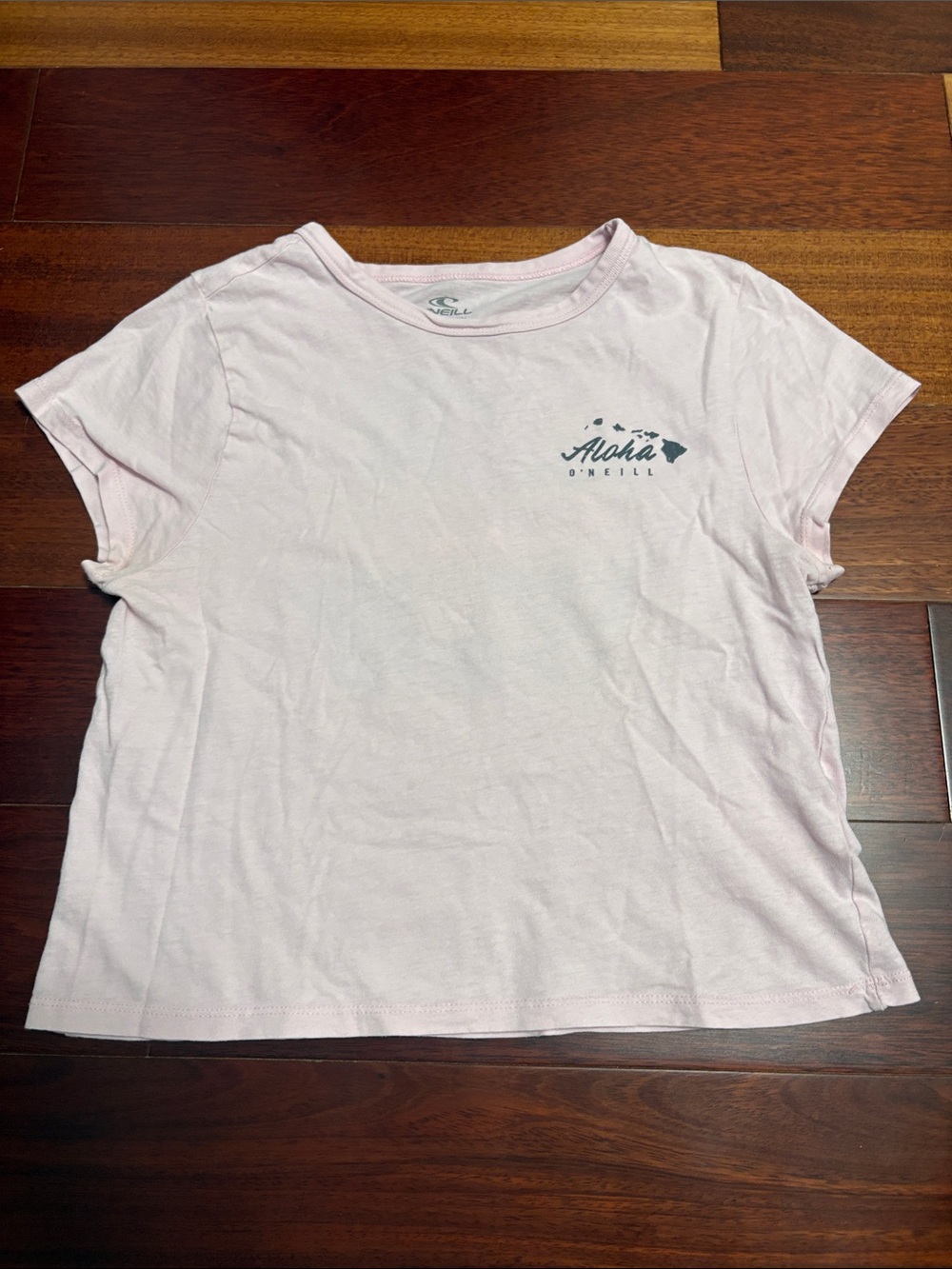 O'Neill Light Pink Aloha Graphic Tee